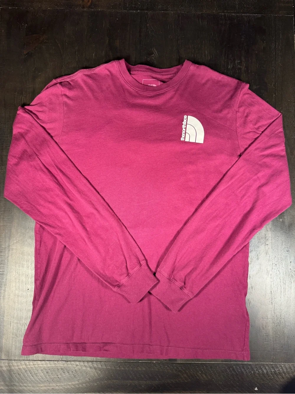 The North Face Maroon Logo T-Shirt